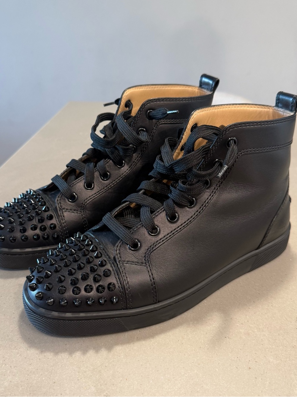 Christian Louboutin Louis Spikes Sneakers